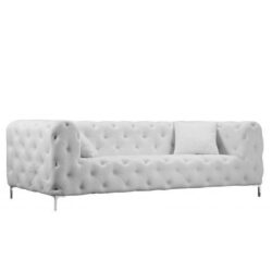 Battista 3 Seater Sofa in Bone