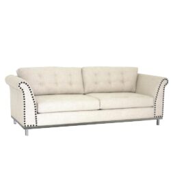 Wayne Sofa by Flores Design – Customizable Comfort in White