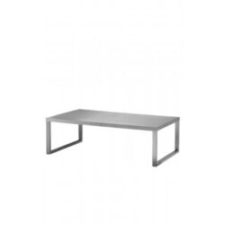 Clark Coffee Table Brushed Metal