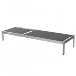Sally Lounger Brushed Frame