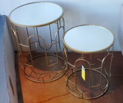Contemporary Accent Table Set