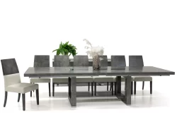 Novo Matte Concrete Dining Table