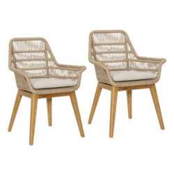 Kenna Outdoor Dining Chair Set Of 2