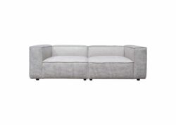 Vice 2pc Modular Sofa In Barley Fabric