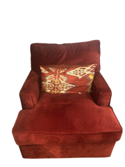 Velvet Lounge Chair